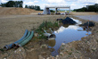 The construction site of the A69 in Castres, Tarn, is not yet complete in terms of levelli...