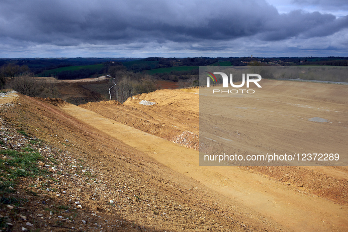 The Planned Highway A69 Work Sites After Its Stoppage By Judges Two Months Ago