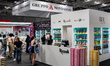 People visit the stand of Mondadori Rizzoli at the Salone del Libro (Book Fair) 2025 in Tu...