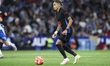 Raphina of FC Barcelona controls the ball during the La Liga EA Sports 2024/25 match betwe...