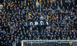 A moment of silence takes place for Jordi during the game between Cambuur and Den Bosch at...