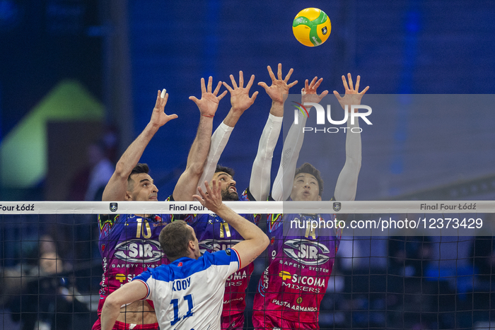 Sir Sicoma Monini Perugia - Halkbank Ankara - CEV Champions League Volley 2025 Final Four 
