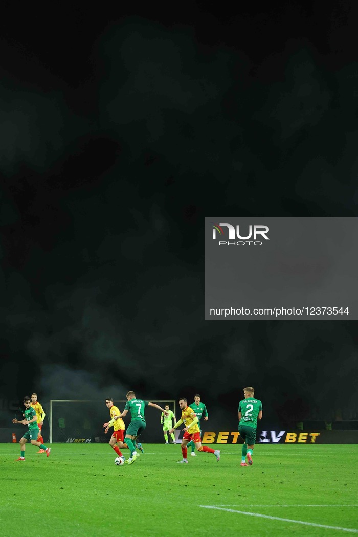 PKO Ekstraklasa - WKS Slask Wroclaw V Jagiellonia Bialystok 