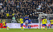 Cambuur player Mark Diemers scores 1-0 during the game Cambuur vs. Den Bosch at the new Ca...