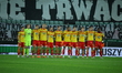 Jagiellonia plays during a PKO Ekstraklasa match between WKS SLASK Wroclaw and JAGIELLONIA...