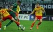 Mateusz Zukowski participates in a match of the PKO Ekstraklasa between WKS Slask Wroclaw...