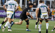 Cameron Neild of Newcastle Falcons plays during the Gallagher Premiership match between Ne...