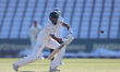 Haseeb Hameed of Nottinghamshire bats during the first day of the Rothesay County Champion...