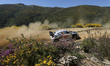 Takamoto Katsuta (JPN) and Aaron Johnston (IRL) drive the Toyota GR Yaris Rally1 during SS...