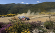 Joshua McErlean (IRL) and Eoin Treacy (IRL) drive a Ford Puma Rally1 during SS5 Arganil of...