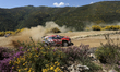 Yohan Rossel (FRA) and Arnaud Dunand (FRA) drive a Citroen C3 during SS5 Arganil of the WR...