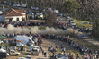 Elfyn Evans (GBR) and Scott Martin (GBR) drive a TOYOTA GR Yaris Rally1 during the SS11 Se...