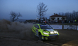 Ricardo Teodosio (PRT) and Jose Teixeira (PRT) drive a Toyota GR Yaris Rally2 during SS11...
