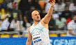 Matthew Denny of Australia competes in the men's Discus Throw final at the Diamond League...