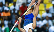 Roberta Bruni of Italy competes in the women's Pole Vault final at the Diamond League Doha...