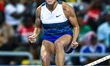 Roberta Bruni of Italy competes in the women's Pole Vault final at the Diamond League Doha...