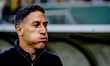 SC Telstar trainer Anthony Correia is present during the match ADO - Telstar (play-off) at...