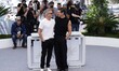 Joaquin Phoenix and Pedro Pascal  during the ''Eddington'' photocall at the 78th annual Ca...