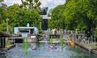 Kayak Cross (formerly Baramundi Cup) takes place on the Eiskanal, a whitewater course and...