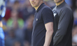 Simon Maynard manages Notts County during the Sky Bet League 2 Play Off Semi Final 2nd Leg...
