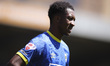 Josh Neufville of AFC Wimbledon participates in the Sky Bet League 2 Play Off Semi Final 2...