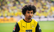 Karim Adeyemi of Borussia Dortmund looks on during the Bundesliga match between Borussia D...