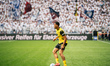 Felix Nmecha of Borussia Dortmund plays during the Bundesliga match between Borussia Dortm...