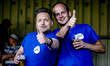 Supporters of De Graafschap attend the match between Dordrecht and De Graafschap (play-off...