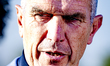 De Graafschap trainer Marinus Dijkhuizen is present during the match between Dordrecht and...