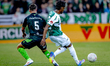De Graafschap defender Levi Schoppema and FC Dordrecht forward Jaden Slory are present dur...