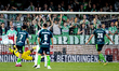 FC Dordrecht goalkeeper Celton Biai stops a penalty from De Graafschap forward Ralf Seuntj...