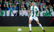 FC Dordrecht defender Sem Valk participates in the match between Dordrecht and De Graafsch...