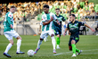 FC Dordrecht forward Jaden Slory, De Graafschap defender Levi Schoppema, and FC Dordrecht...