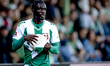 FC Dordrecht forward Jaden Slory participates in the match between Dordrecht and De Graafs...
