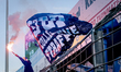 Supporters of De Graafschap attend the match between Dordrecht and De Graafschap (play-off...