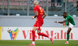 Elvis Mashike Sukisa (right) of Floriana is in action during the Meridianbet FA Trophy 24/...
