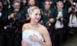 Jennifer Lawrence attends the ''Die My Love'' red carpet at the 78th annual Cannes Film Fe...