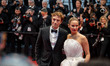 Jennifer Lawrence and Robert Pattinson attend the ''Die My Love'' red carpet at the 78th a...