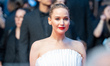 Jennifer Lawrence attends the ''Die My Love'' red carpet at the 78th annual Cannes Film Fe...