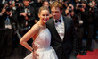 Jennifer Lawrence and Robert Pattinson attend the ''Die My Love'' red carpet at the 78th a...