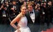 Jennifer Lawrence and Robert Pattinson attend the ''Die My Love'' red carpet at the 78th a...