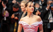 Barbara Palvin attends the ''Die My Love'' red carpet at the 78th annual Cannes Film Festi...
