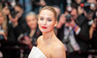 Jennifer Lawrence attends the ''Die My Love'' red carpet at the 78th annual Cannes Film Fe...