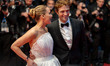 Jennifer Lawrence and Robert Pattinson attend the ''Die My Love'' red carpet at the 78th a...