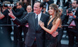 Quentin Tarantino and Daniella Tarantino attend the ''Nouvelle Vague'' (New Wave) red carp...