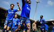 During the match ADO - Telstar (play-off) at the Bingoal Stadium for the Keuken Kampioen D...