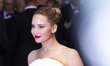 Jennifer Lawrence during  the ''Die My Love'' red carpet at the 78th annual Cannes Film Fe...