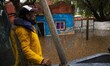 Floods occur in Campana, Buenos Aires Province, on May 17, 2025. 