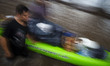 Floods occur in Campana, Buenos Aires Province, on May 17, 2025. 