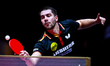 Patrick Franziska of Germany competes against Cheng-Ting Liao of Chinese Taipei during the...